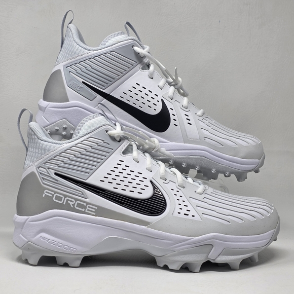 Nike Zoom Force Savage 3 Shark White Football Cleats FJ8163-105 Mens Size 12 New main image 9